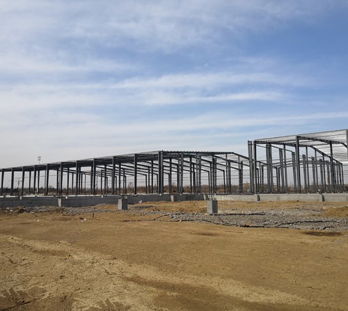 Single&nbsp;layer&nbsp;continuous&nbsp;span&nbsp;portal&nbsp;steel&nbsp;frame